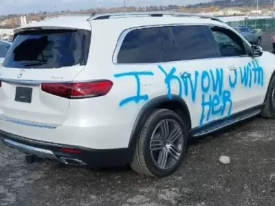 "S� que est�s con ella": el Mercedes-Benz GLS que termin� en subasta tras una infidelidad.