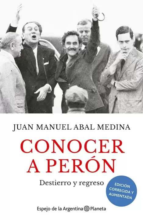 Concer a Per�n, libro de Juan Manuel Abal Medina (p).
