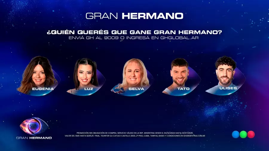 La pr�xima gala ser� este mi�rcoles.