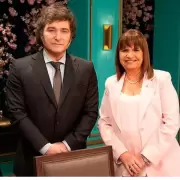 Milei y Bullrich presentaron las reformas de la Polic�a Federal al estilo FBI