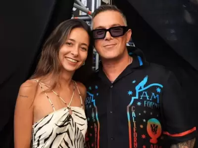 Otros tiempos: Ivet Playa junto a Alejandro Sanz.