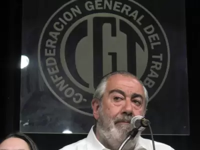 Decisi�n tard�a de la central de sindicalistas./
