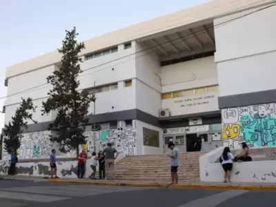 El instituto de formaci�n docente donde ocurri� la brutal agresi�n.