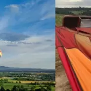 Fatal ca�da de un globo aerost�tico: un muerto y m�s de 10 heridos