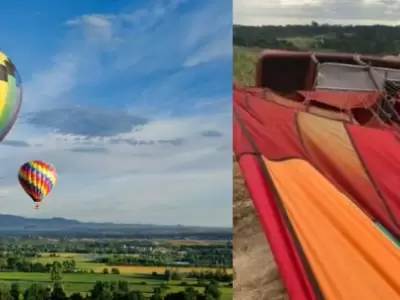 Una pl�cida traves�a tur�stica se convirti� en un descenso vertiginoso cargado de horror.