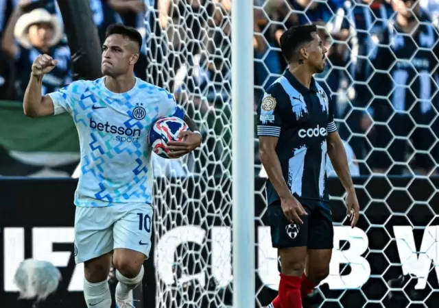 Lautaro Mart�nez convirti� el gol del empate/ Fuente: X