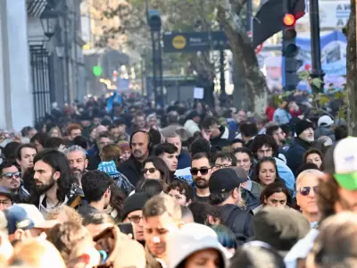Marcha en favor de Cristina Kirchner.