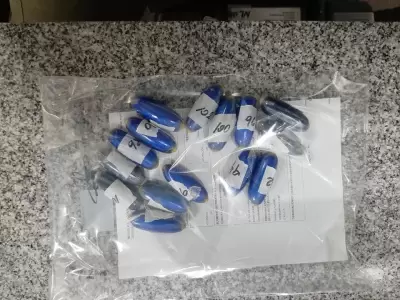 Capsulas de coca�na/ Fuente: Gendarmer�a