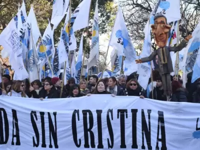 Movilizaci�n por Cristina.