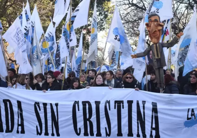Movilizaci�n por Cristina.