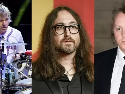 Zak Starkey, Sean Lennon y James Mc Cartney