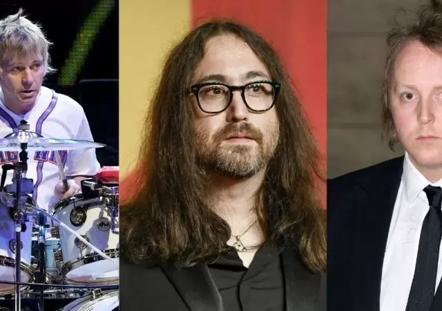 Zak Starkey, Sean Lennon y James Mc Cartney