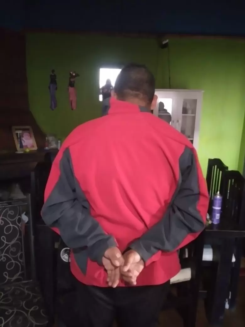 Detenido.
