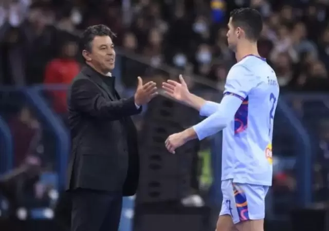 Gallardo y su v�nculo con CR7.