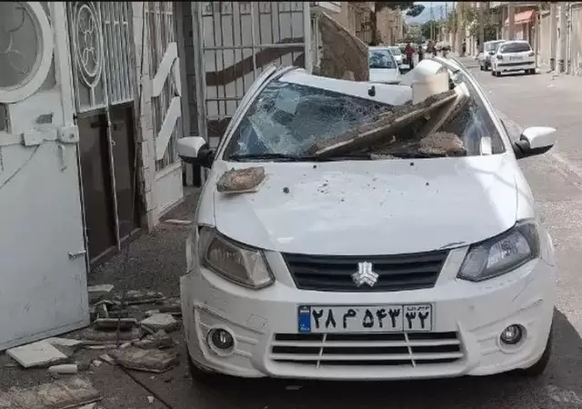 Se produjeron da�os menores en la infraestructura de la regi�n persa afectada.