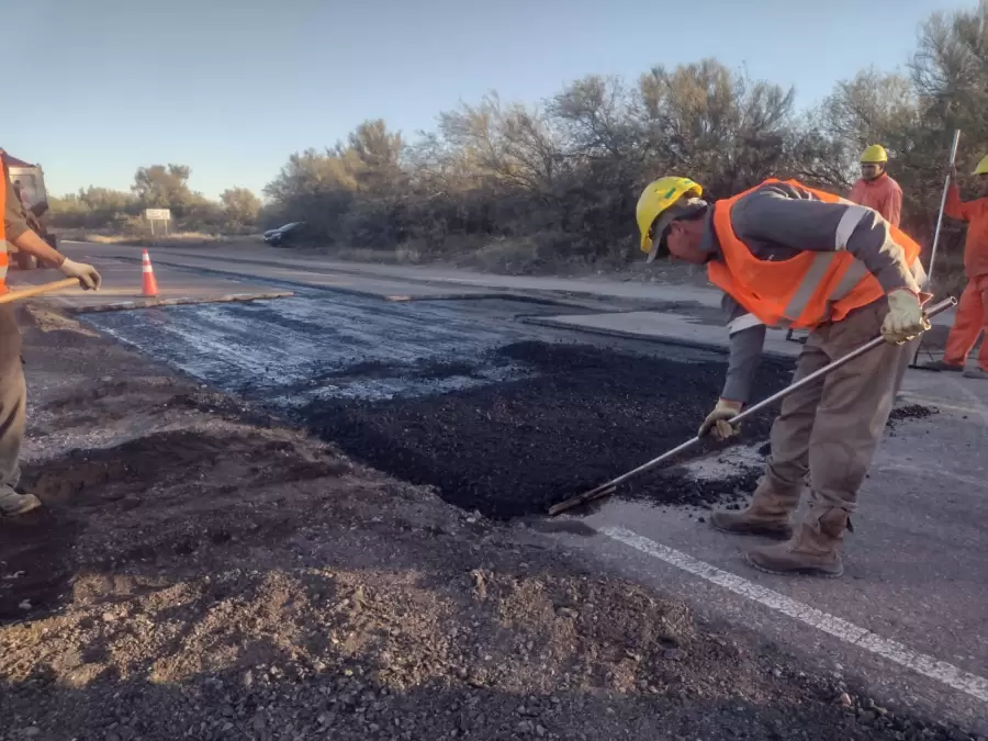 Arreglos en rutas de Mendoza