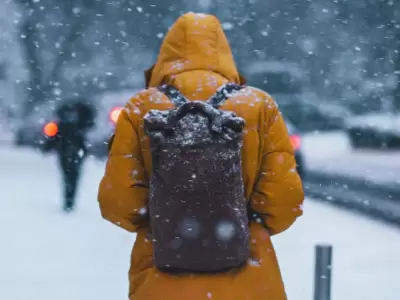 Nieve en Buenos Aires.