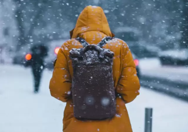 Nieve en Buenos Aires.