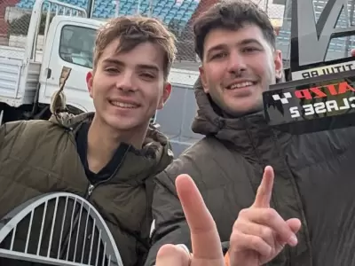 Tom�s Vitar se llev� la victoria en la segunda final de la Clase 2 al mando de Up de Facundo Wernisch/ Fuente: Turismo Pista