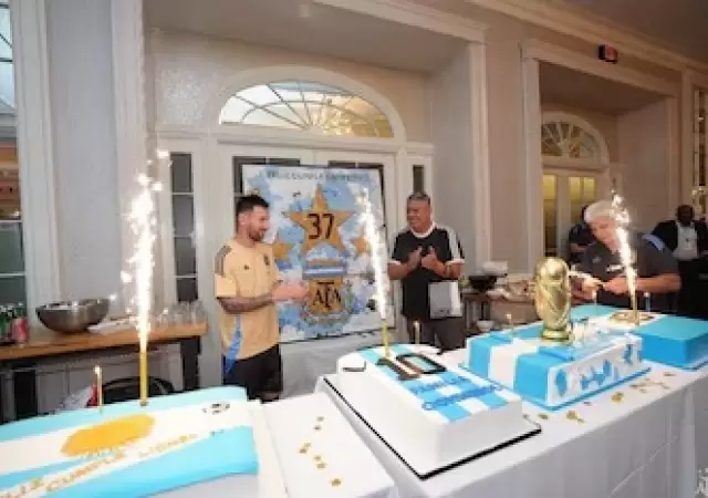 Lionel Messi festeja un nuevo cumplea�os, en esta oportunidad lejos de la Selecci�n argentina, pero en competici�n con el Inter Miami.