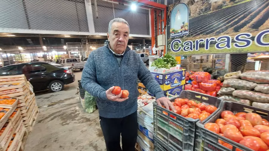 Titular de la Uni�n Frutihort�cola Argentina, Omar Carrasco.