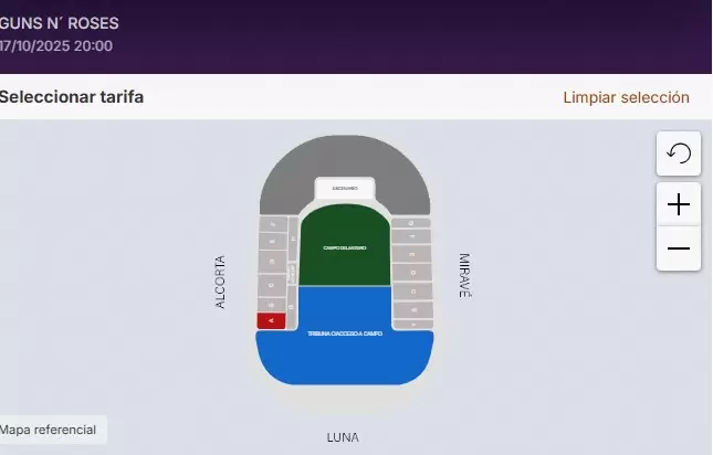 Las �ltimas entradas para ver los Guns N' Roses en Argentina.