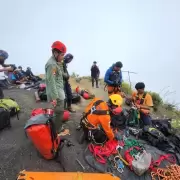 Muri� una turista brasile�a luego de agonizar por tres d�as tras caer en un volc�n