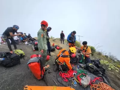 Una turista brasilera muri� luego de estar tres d�as atrapada en un volc�n en Indonesia/ Fuente: X