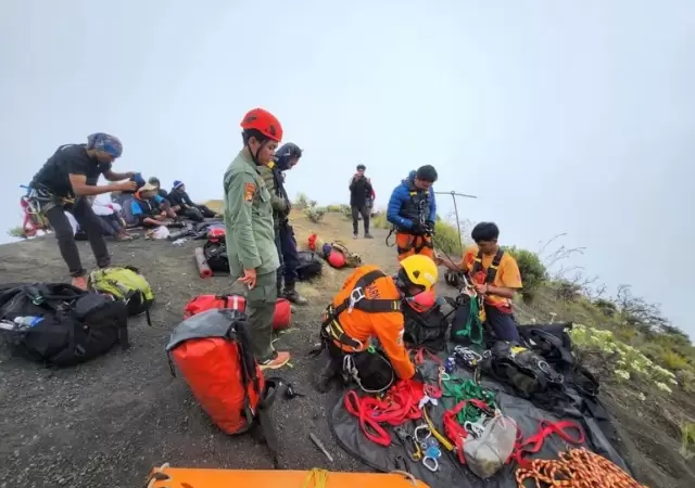 Una turista brasilera muri� luego de estar tres d�as atrapada en un volc�n en Indonesia/ Fuente: X