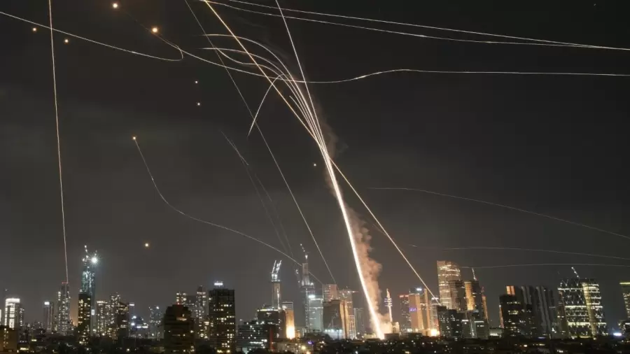 Ataques desde Irán sobre Tel Aviv