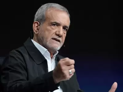 El presidente de Ir�n, Masud Pezeshkian.