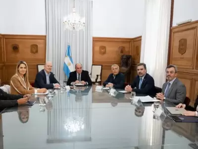 El primer encuentro del Consejo de Mayo, encabezado por el jefe de Gabinete. (Foto: archivo web)