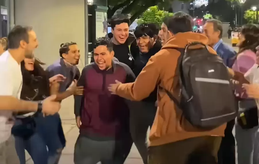 Reacciones que te sacan una sonrisa.