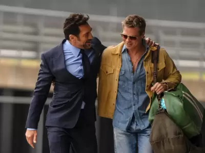 Javier Bardem y Brad Pitt.