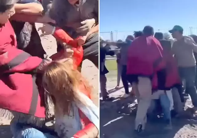 Agresi�n a la legisladora en un barrio de la capital