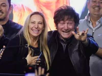 Javier y Karina Milei