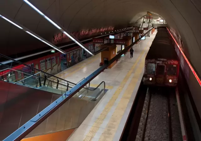 Subte de Buenos Aires.