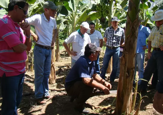 Trabajadores de INTA.
