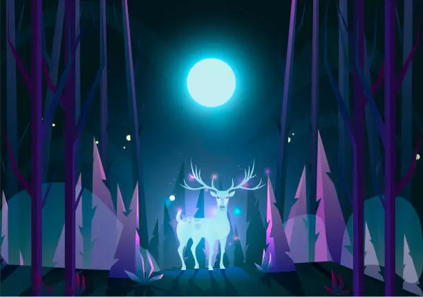 Luna de ciervo.