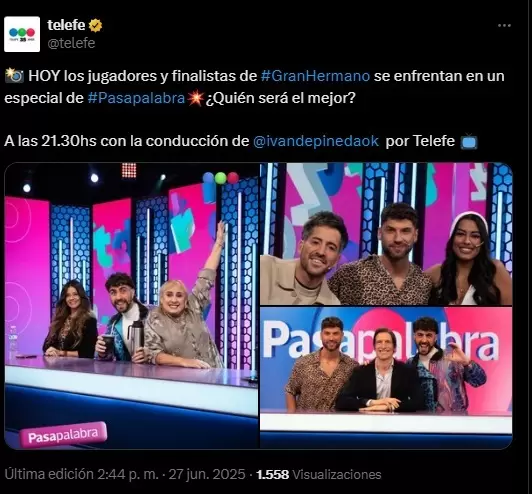 Tweet Telefe