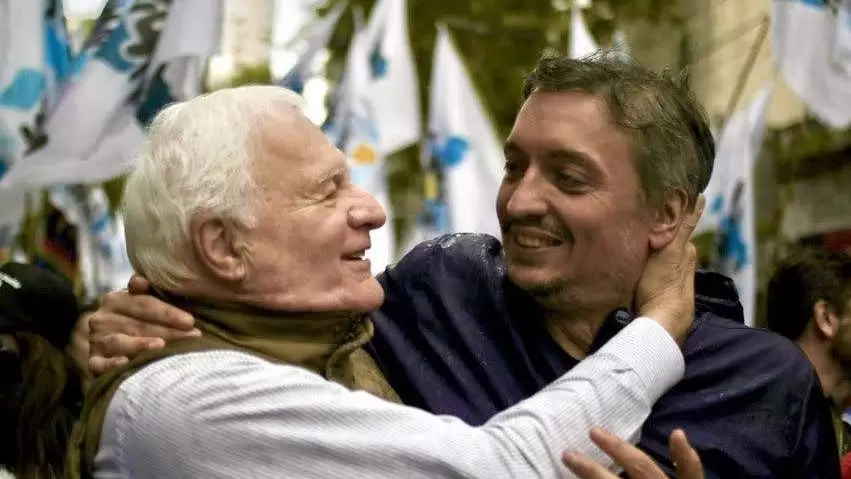 Nelson Periotti con M�ximo Kirchner