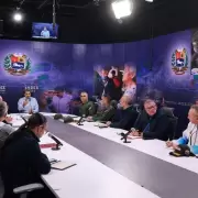 Maduro culp� al capitalismo por las terribles inundaciones en M�rida