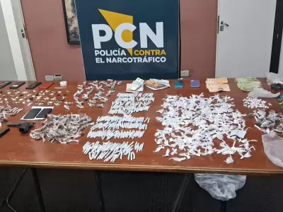 Megaoperativo que desmantel� una red de narcotr�fico liderada por La Yaqui/ Fuente Ministerio de Seguridad