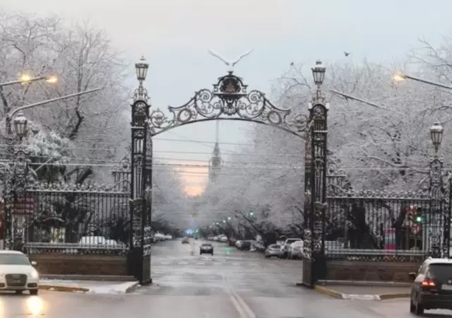 Nieve en Mendoza.