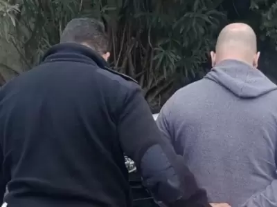 El femicida qued� detenido en una seccional de la Polic�a. (Foto: gentileza Cr�nica)