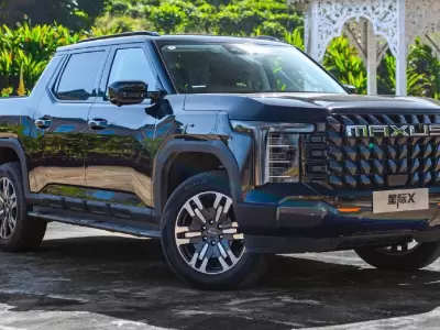La pick-up Maxus Interstellar X en la que se basar� la nueva VW Amarok.
