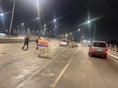 Personal de tr�nsito trabajando en la zona afectada/ Gentileza: Mat�as Pascualetti