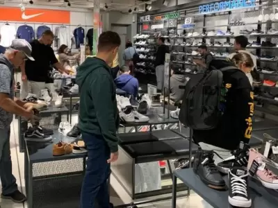 Compras en Chile.
