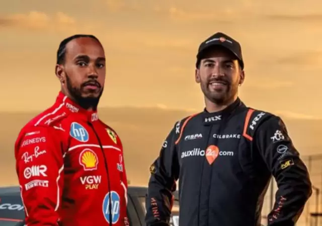 Santero se dio un gustito que marca su fanatismo por Hamilton.