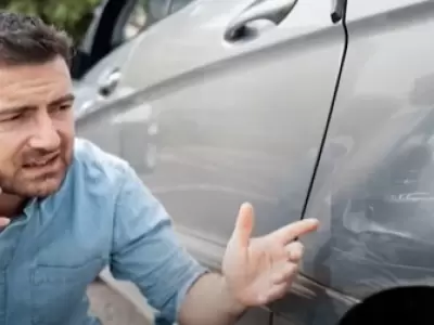 auto chocado